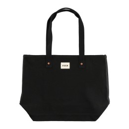 FEED Organic Cotton Weekend Tote - Black