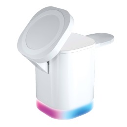 3-in-1 Wireless Charging Pad w/LED Lighting