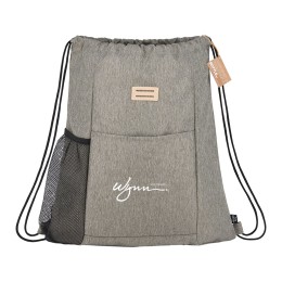 The Goods™ Recycled Drawstring Backpack