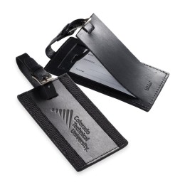 Majestic Leather Luggage Tag