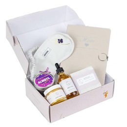 Custom All-Natural Bath and Body Spa Large Gift Box - New Mom Care Package