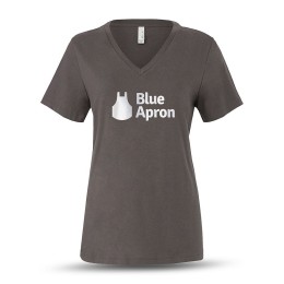 Bella + Canvas Relaxed Jersey V-Neck T-Shirt - Women's