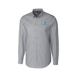 Men's Cutter & Buck Easy Care Stretch Oxford Long Sleeve - HomeGo