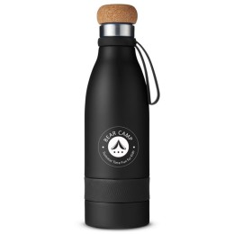 Double Wall Vacuum Bottle with Cork Lid - 19 oz.