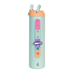 Elemental® Iconic Charm Bottle w/ Drinking Spout and Straw - 20 oz.