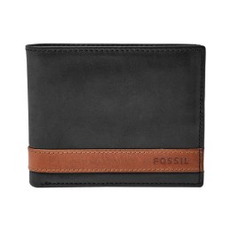 Fossil Quinn Mens Flip ID Bilfold Wallet