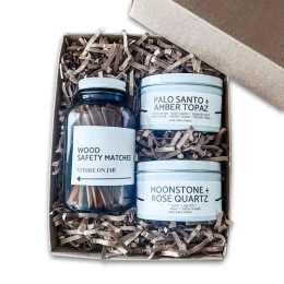 Modern Makers - Two Candles + Matches Gift Box