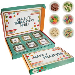 6-Way Candy Creation Gift Box - Holiday Pick a Treat