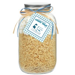 Crispy Rice Treats DIY Gift Jar