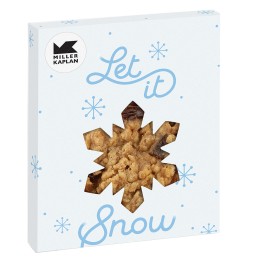 Holiday Window Box with Gourmet Cookie - Let It Snow