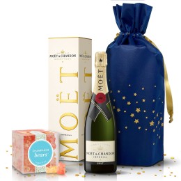Moët & Chandon Impérial Champagne and Sugarfina Champagne Gummy Bears Gift Set