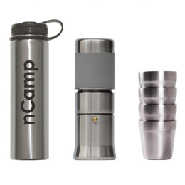 Camping Stainless Steel Coffee Kit