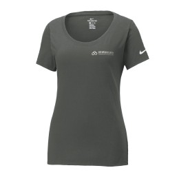 Nike Dri-FIT Cotton/Poly Scoop Neck Tee - Women's