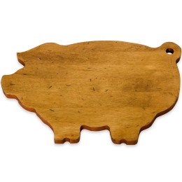 Novelty Farm Pig Cutting Board