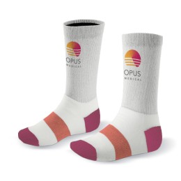 Ribbed Crew Socks