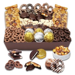 Sensational Belgian Chocolate Snack Gift Basket