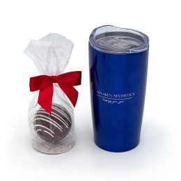 Milk Hot Chocolate Bomb & Tumbler Gift Set