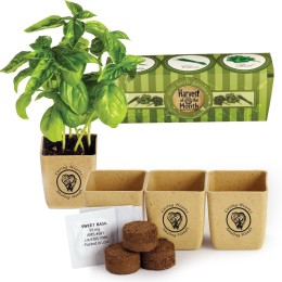 GrowPot Eco-Planter Herb 3-Pack