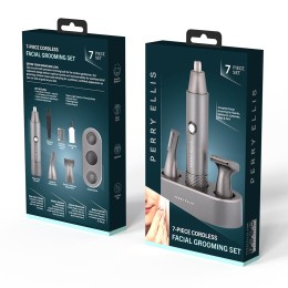 Cordless Facial Grooming Set - 7pc