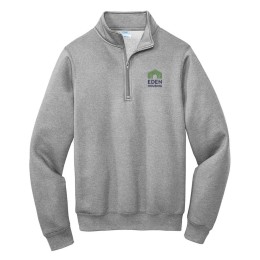 Port & Company ® Core Fleece 1/4-Zip Pullover Sweatshirt - Unisex