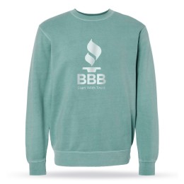 Independent Trading Co. Midweight Pigment-Dyed Crewneck Sweatshirt - Unisex
