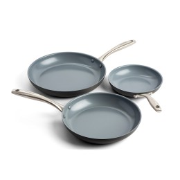 GreenPan™ Lima Ceramic Nonstick Fry Pan Set - 3pc