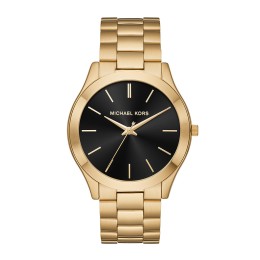 Michael Kors® Slim Runway Stainless Steel Watch - Men's (Gold Tone)
