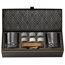 The Connoisseur’s ROCKS Whiskey Chilling Stones Gift Set - Signature Glass Edition (UK/EU/APAC)