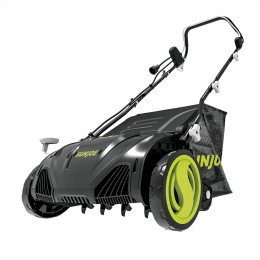 Sun Joe® Electric Lawn Dethatcher + Scarifier W/ Collection Bag - 13-Amp