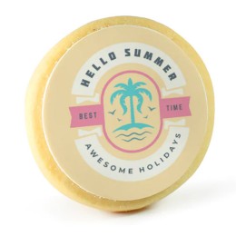 Round Standard Shortbread Logo Cookies - Iced Print