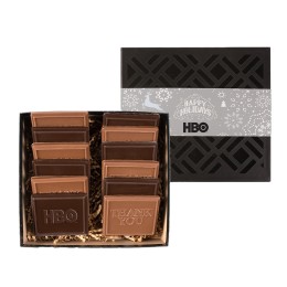 12 Piece Cookie Custom Gift Box With Full Color Belly Band