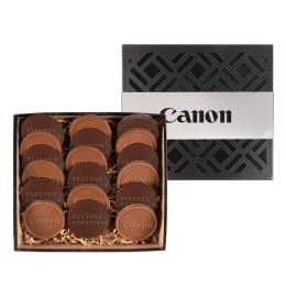 18 Round Custom Cookie Gift Box