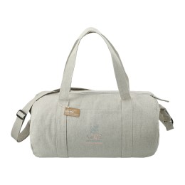 Custom Repose 10 oz. Recycled Cotton Barrel Duffel