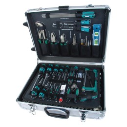 Brüder Mannesmann Aluminum Tool Trolley 159 Pcs. (EU Only)