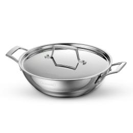 Tramontina Triply Aeoin Kadai w/Stainless Lid - 24cm (India Only)