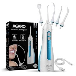 Agaro Ultra Plus Portable Dental Flosser For Teeth 200Ml (India Only)