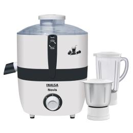 Inalsa Novis 2 Jar Juicer Mixer Grinder - 500W (India Only)