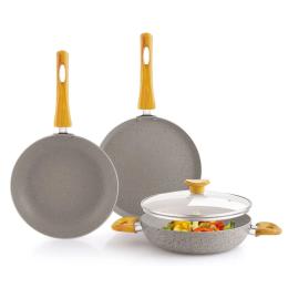 Anjali Styro Non-Stick Ib Cookware Gift Set - 3 pcs (India Only)