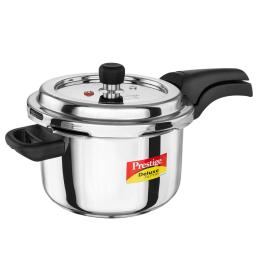 Prestige Deluxe Alpha Svachh Ss Pressure Cooker - 4L (India Only)