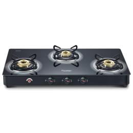 Prestige Royale Plus Glass Top 3B Gas Stove (India Only)