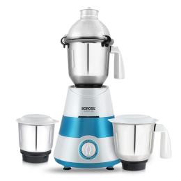 Borosil Supermax 3 Jar Mixer Grinder - 750W (India Only)