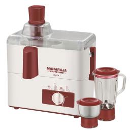 Maharaja Whiteline Mark-1 Happiness (2 Jar) Juicer Mixer Grinder - 450W (India Only)