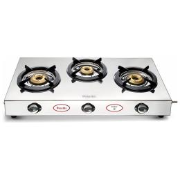 Preethi Ember Stainless Steel 3B Gas Stove (India Only)