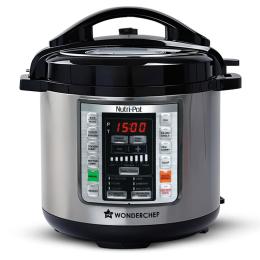 Wonderchef Nutri-Pot 6L Electric Pressure Cooker With 7-In-1 Functions (India Only)