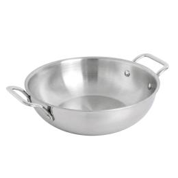 The Indus Valley Triply Stainless Steel Kadai - 26cm (India Only)