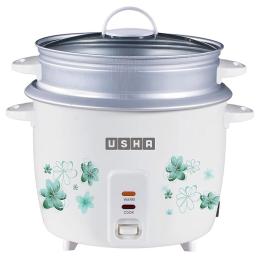 Usha Rc18Gs2 Steamer Automatic Rice Cooker 700W - 1.8L (India Only)