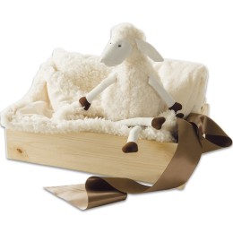 Olive & Cocoa® LuLu Lamb & Blankie New Baby Gift Crate