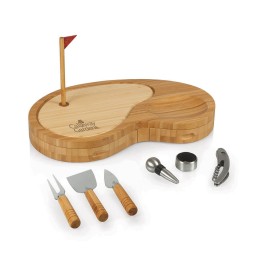 Sand Trap Golf Cheese Cutting Board & Tools Set (Custom)