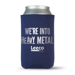 Collapsible Can Cooler - Heavy Metal