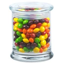 Skittles in Custom Candy Jar (Choose Size)
